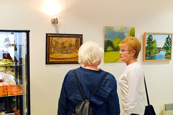 Ausstellungsbesucher