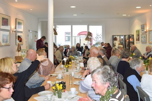 Besucher der Vernissage