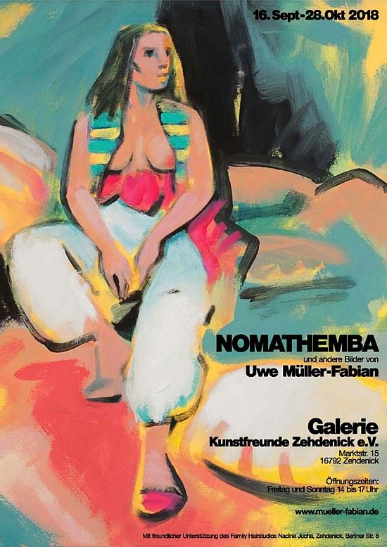 Ausstellung: Nomathemba und andere Bilder von Uwe M�ller-Fabian