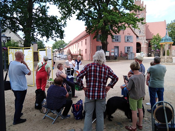 Begrüßung in Liebenberg