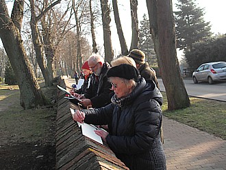 Naturstudien an der Friedhofsmauer